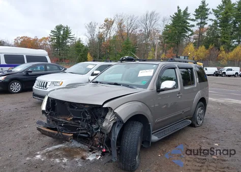 2008 Nissan Pathfinder Se из США, поврежденный, VIN 5N1AR18B28C610901